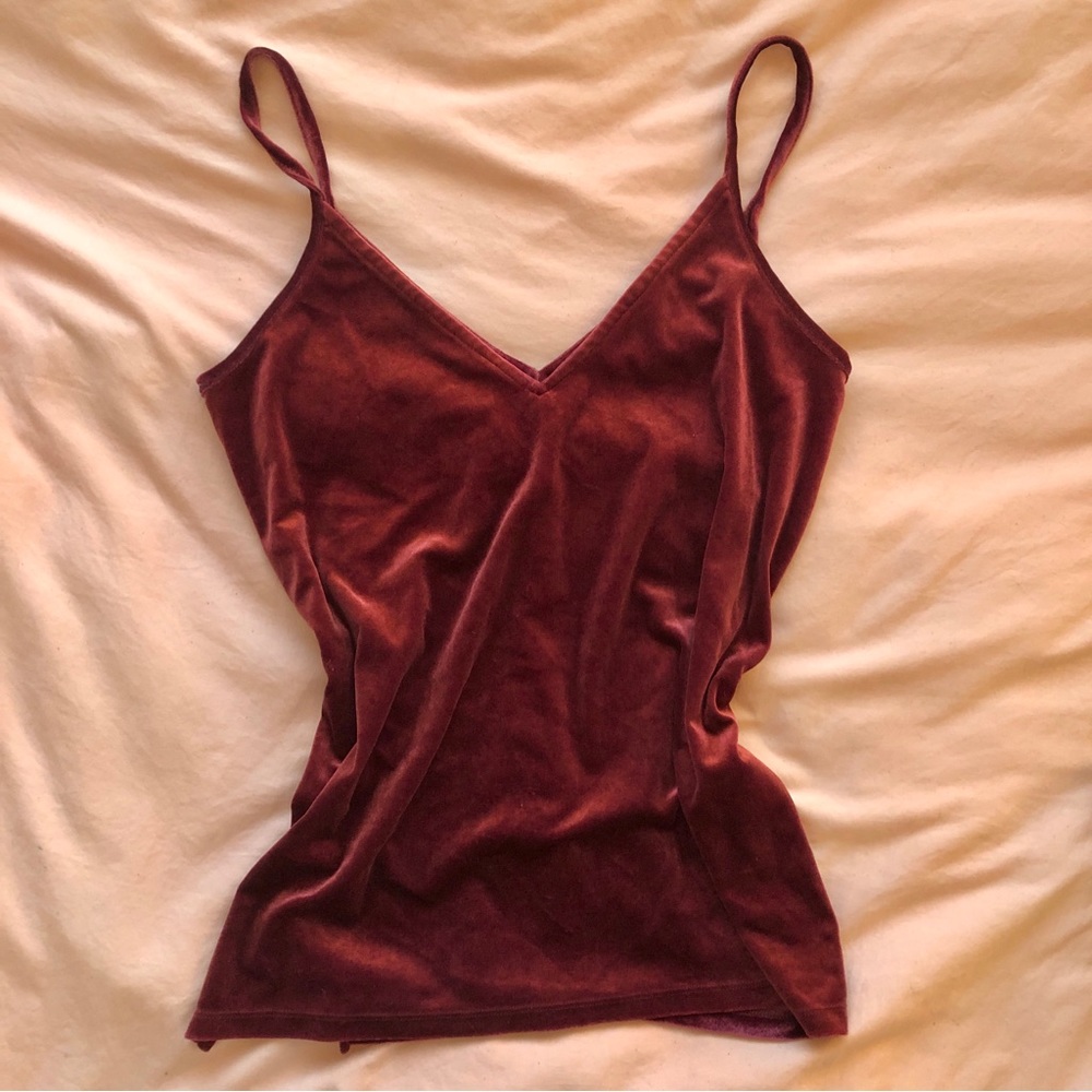 SOLD - Old Navy Red Velvet Tank Top♥️ 🥀